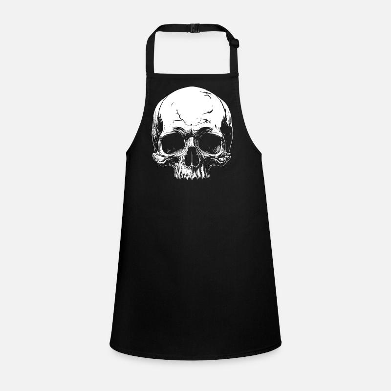 Totenkopf Schürze für Kinder