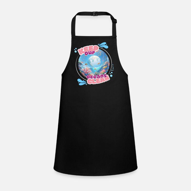 Keep the ocean clean Children's Apron