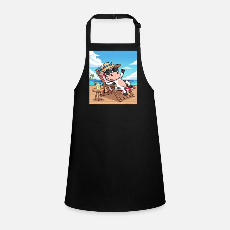 vache cool Tablier Enfant
