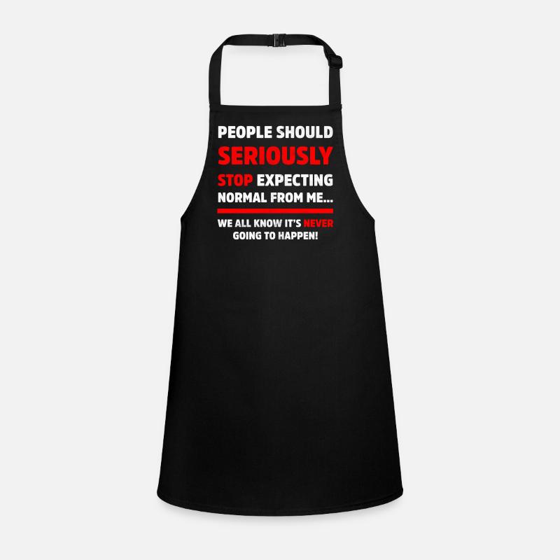 People Should Seriously Stop Expecting Sarcastic Children's Apron