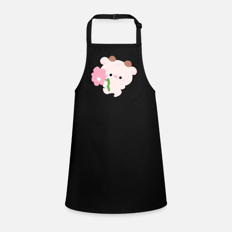 Romantic Cow Children's Apron