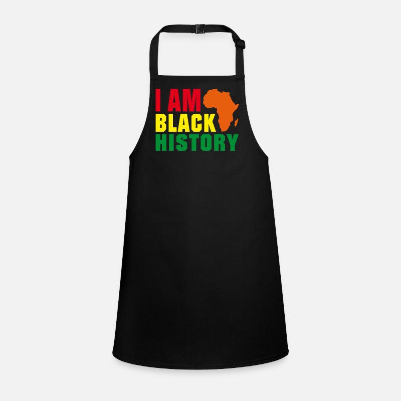 I am Black History Schürze für Kinder
