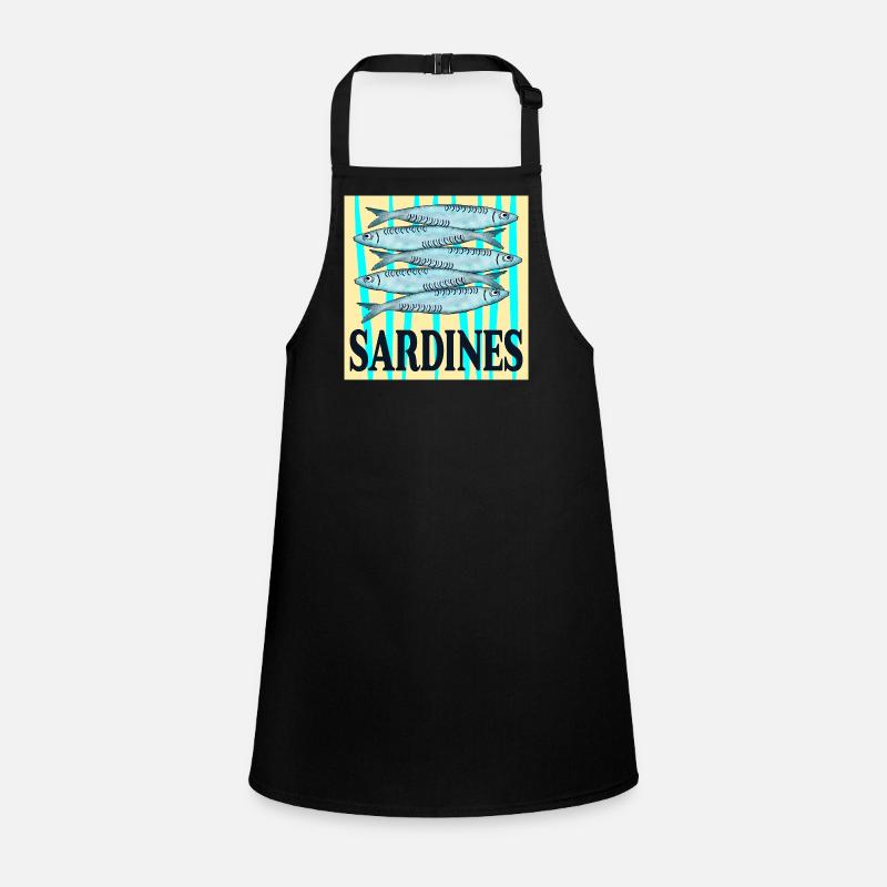 CANNED SARDINES FISH Children's Apron