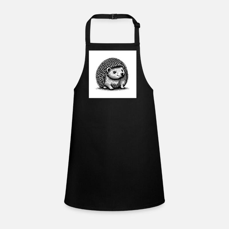 Hérisson espiègle à l’air amical Tablier Enfant