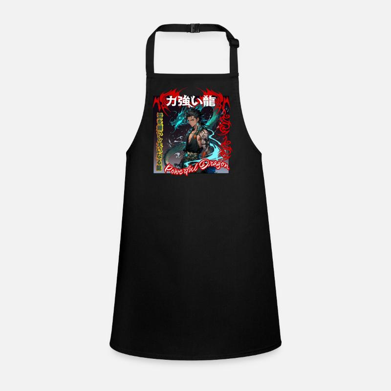 Mythical warrior with dragon accent Children's Apron