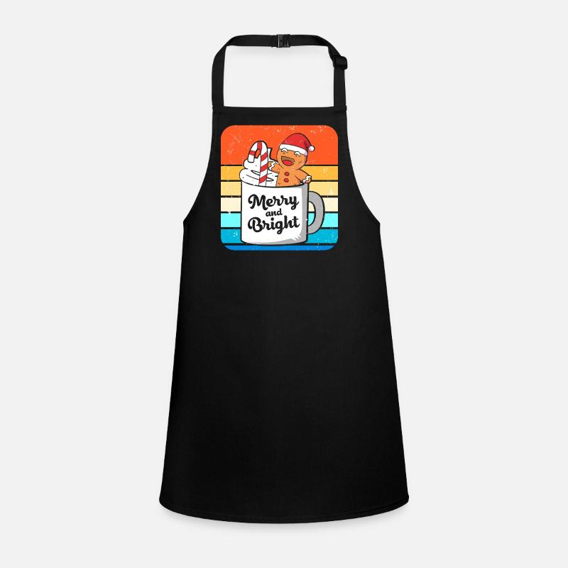 Gingerbread Christmas Gingerbread Man Gingerbread Children's Apron