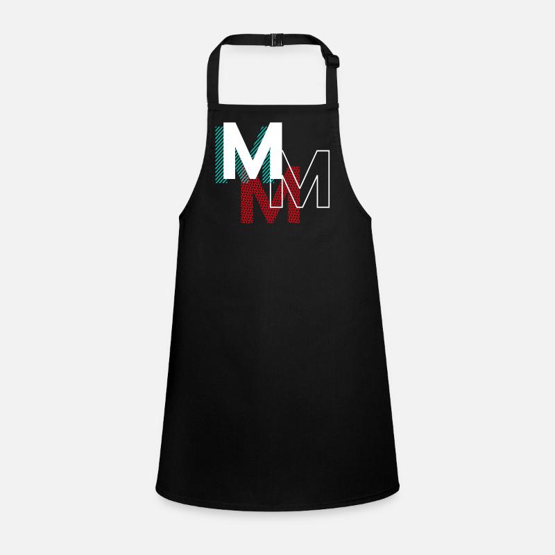 M Lettering Cadeaux Tablier Enfant
