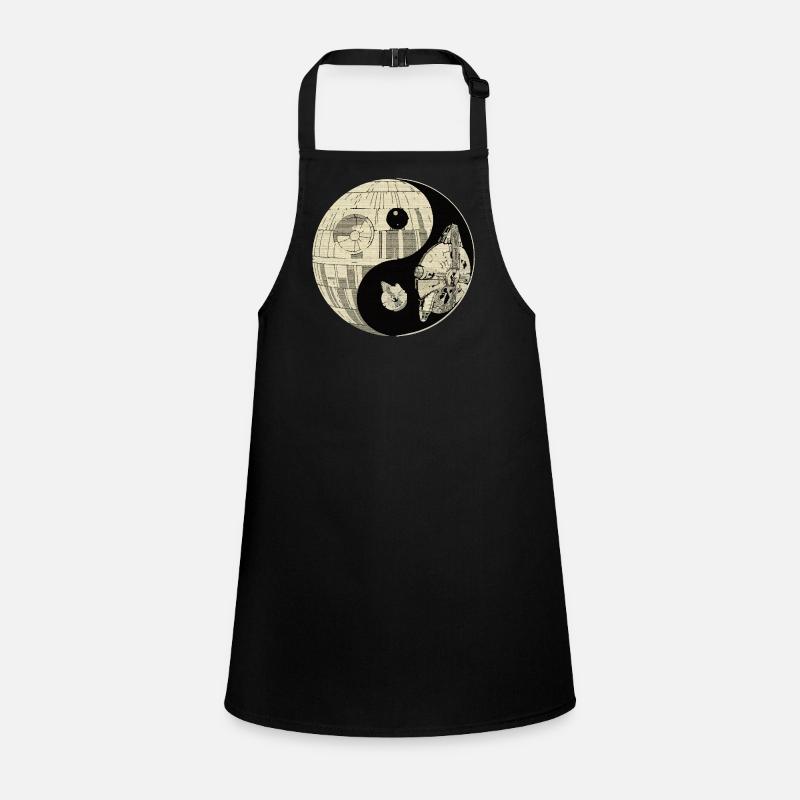 Galactic Yin Yang Space Duel Children's Apron