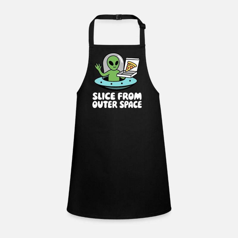 Livreur de pizza extraterrestre Tablier Enfant