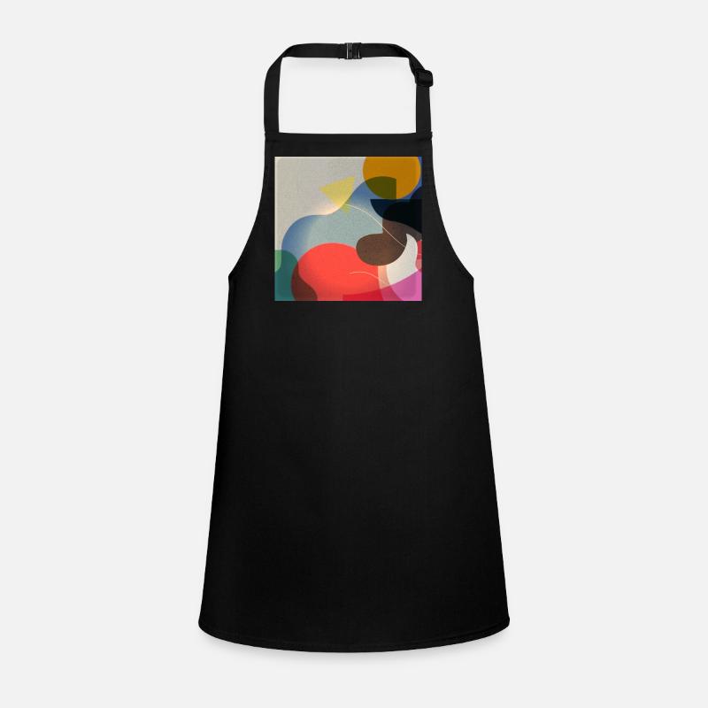 Abstract Color Shapes Composition Children's Apron