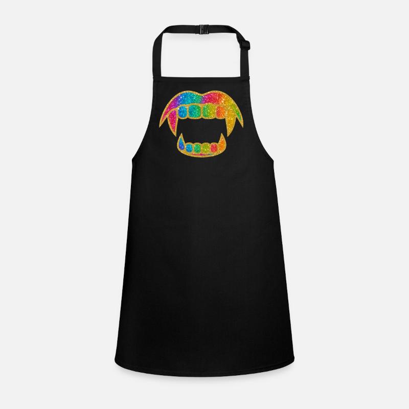 Rainbow Glitter Mouth Children's Apron