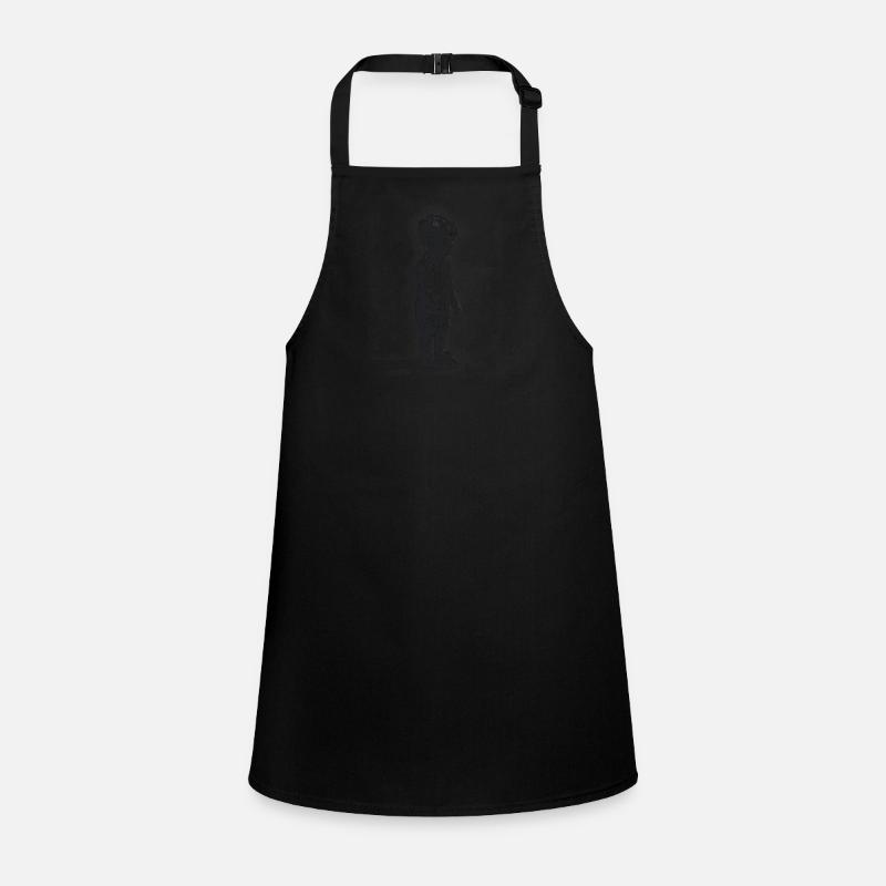 Baby - Cooles Silhouetten-Logo Schürze für Kinder