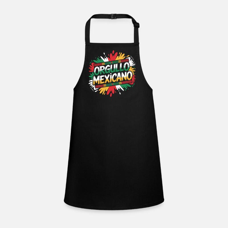 Orgullo Mexicano Mexico Mexican Flag Children's Apron