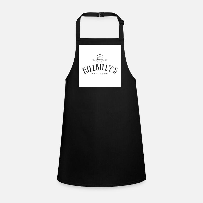 Hillbillys Logo rétro de restauration rapide Tablier Enfant