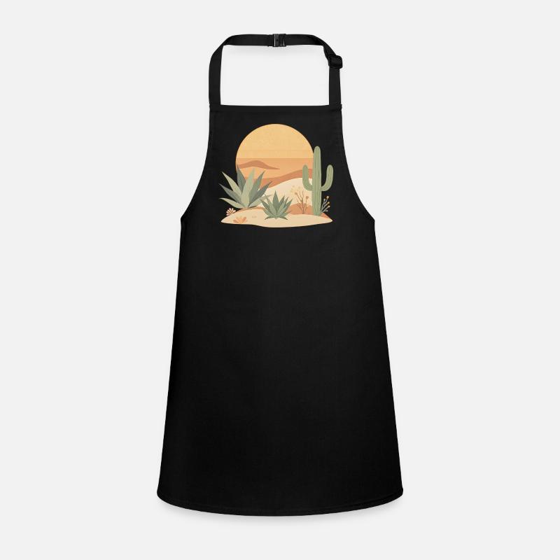 Boho Nature Cacti Children's Apron
