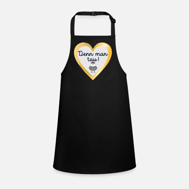 Low German sayings seagull start Children's Apron