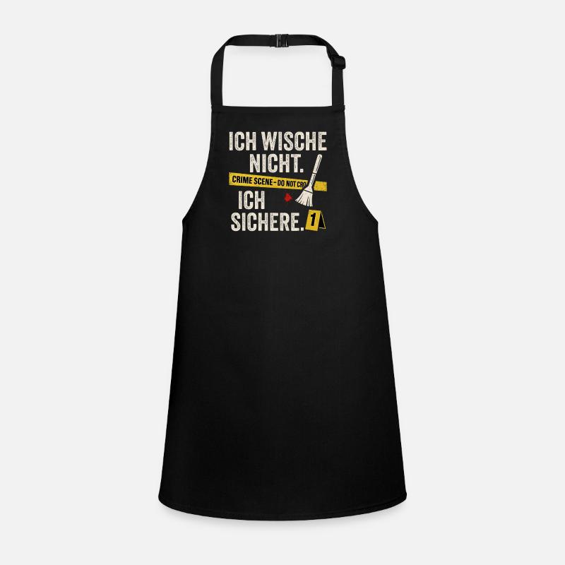 I don't wipe - I secure - forensics Children's Apron