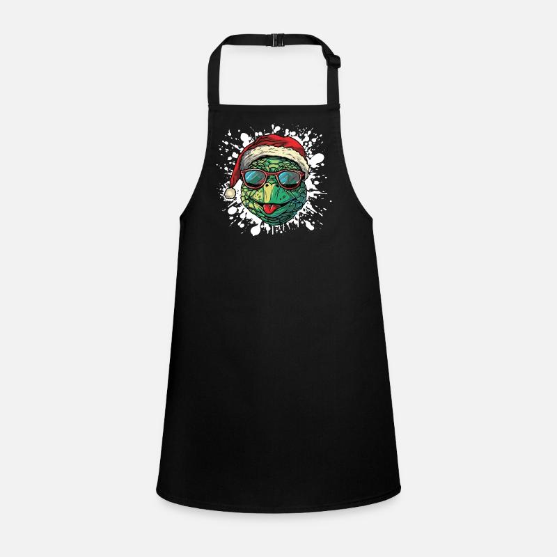 Turtle Christmas Funny Children's Apron