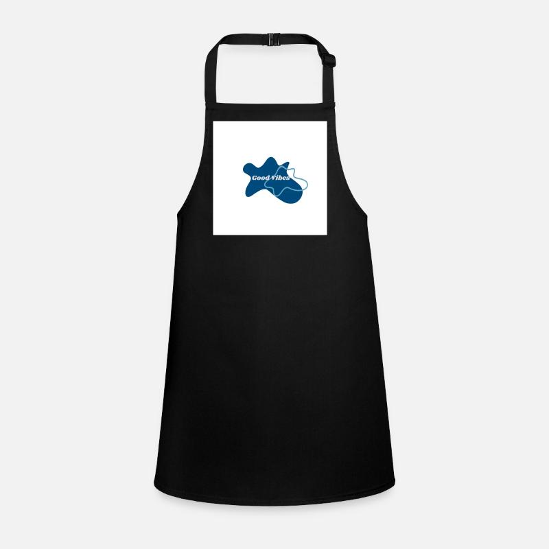Gute Vibes Blau Logo Children's Apron