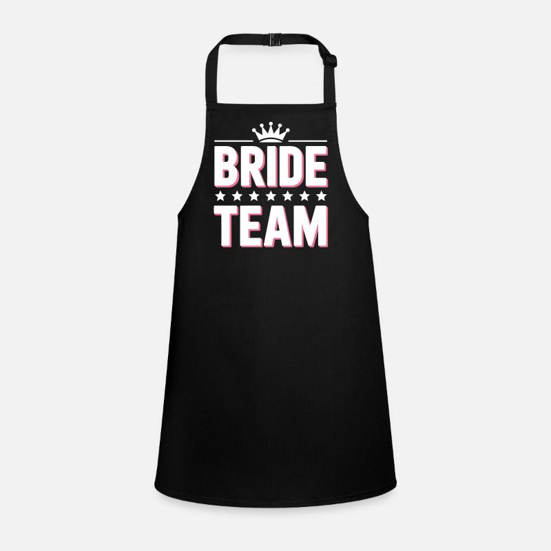 Bridal Team Crown Team Bride Children's Apron
