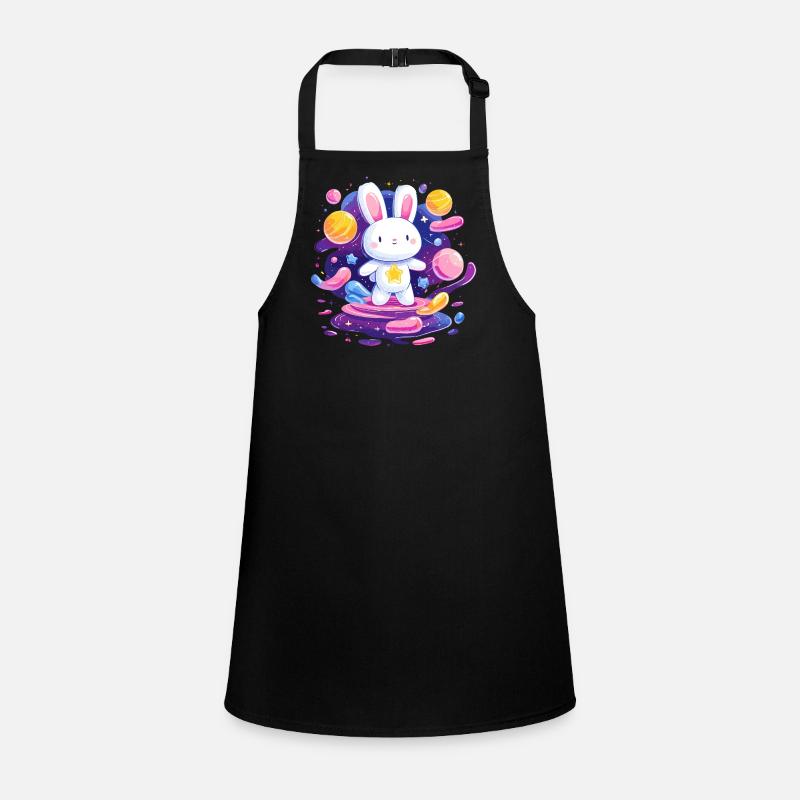 Vol d’étoile de lapin cosmique Tablier Enfant