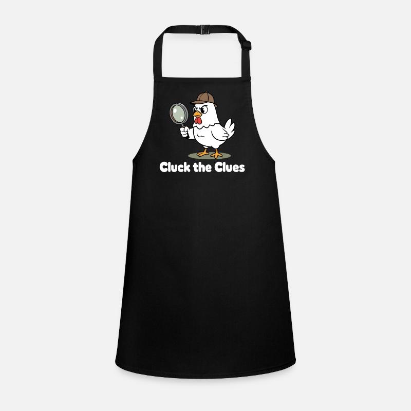 Cluck the Sleuth Children's Apron