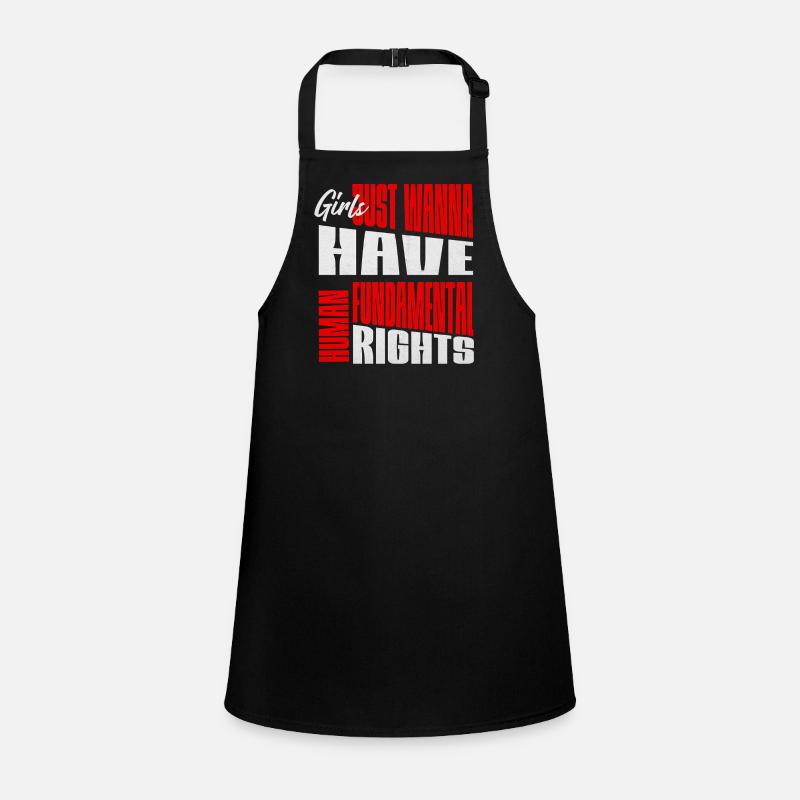 Women's Rights Fundamental Rights Layout Children's Apron