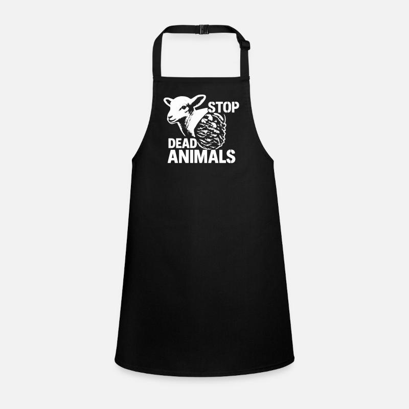 Animal welfare | Stop Dead Animals Sheep Graphic Children's Apron