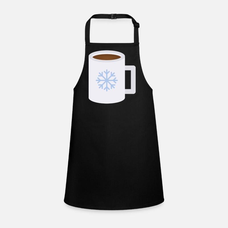 Snowflake Frost Mug Design Children's Apron