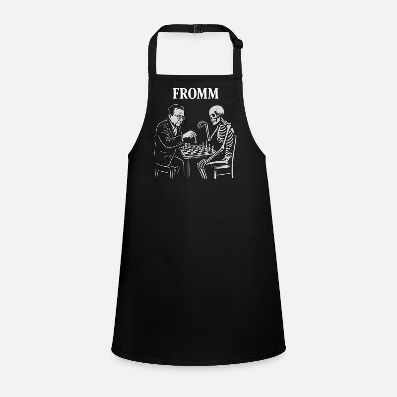 Noir Chess: Erich Fromm psychoanalysis vs Skeleton Children's Apron