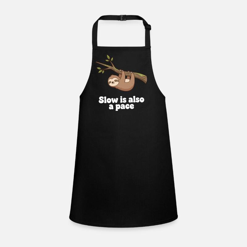 Slow is also a pace Children's Apron