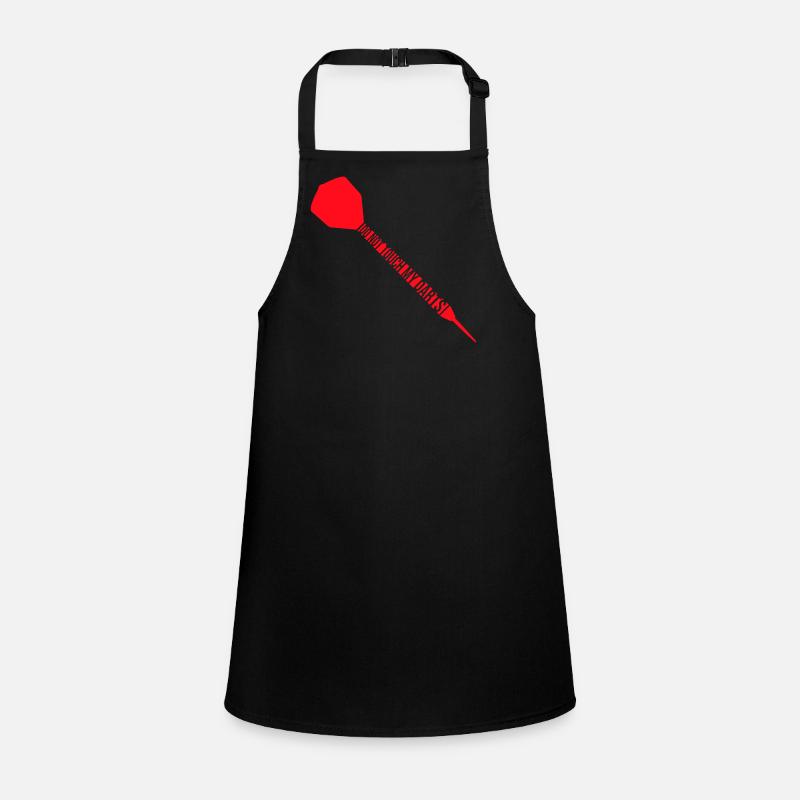 Do Not Touch My Darts Warning Darts Player Humor Children's Apron