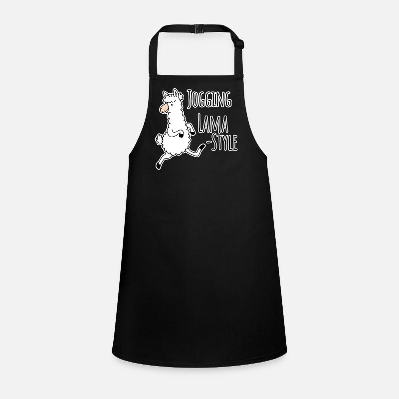 Jogging - Llama Style! Silly but fast! Children's Apron