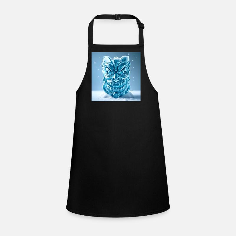 Ijs Tiki Mask Children's Apron