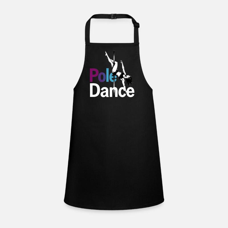 Pole Dance Pole Dancer Graphic Acrobatic Dance Children's Apron