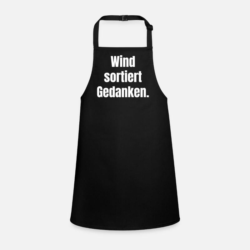Wind sorts thoughts Children's Apron