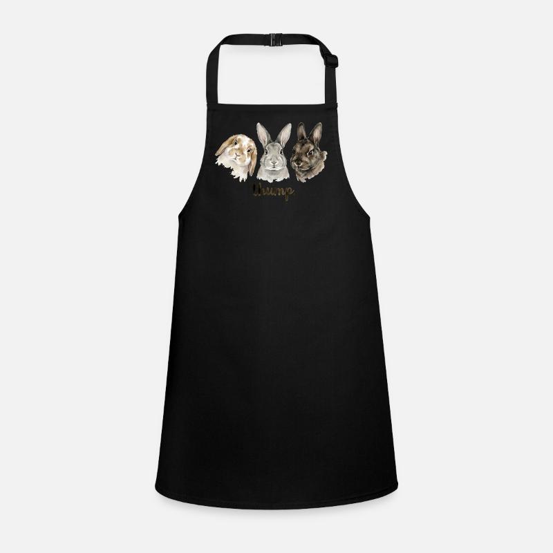 Fun rabbit knocking for rabbit lovers Children's Apron