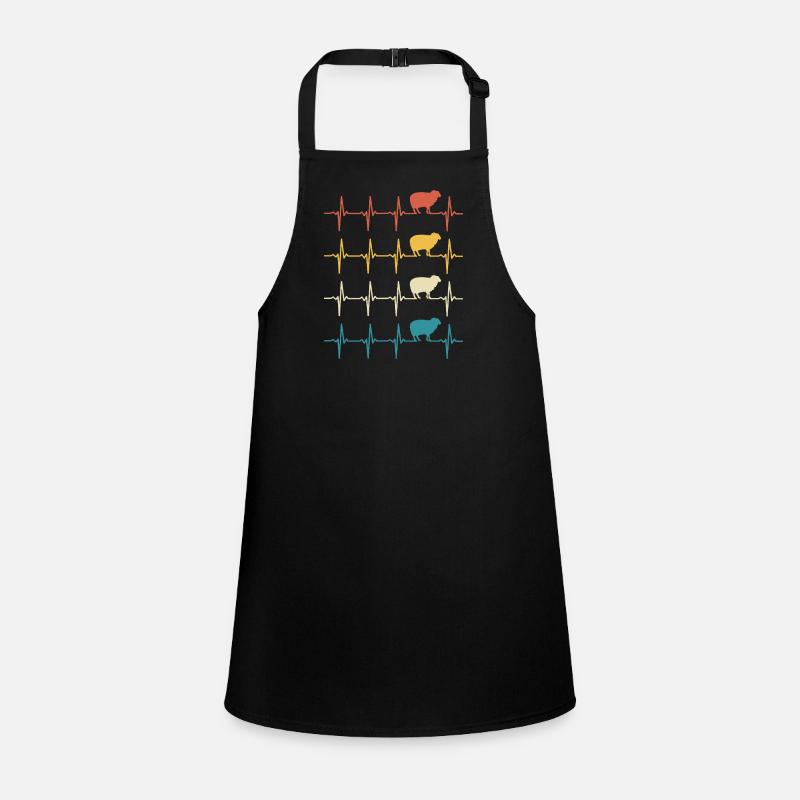 Heartbeat Sheep Sheep Children's Apron