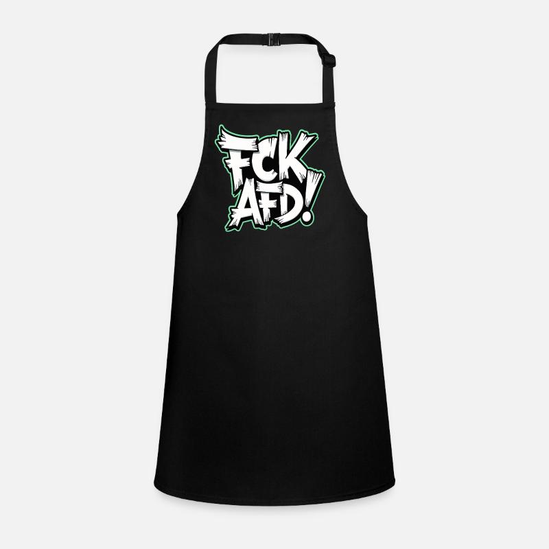 FCK AFD political statement against the right wing Children's Apron