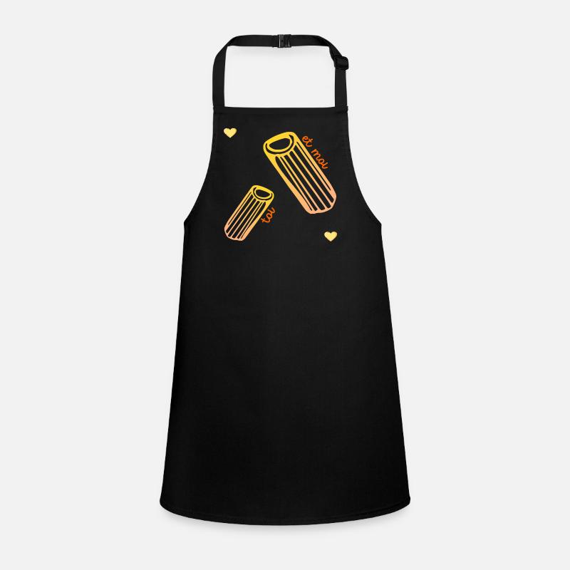Pasta Relationship Love Children's Apron