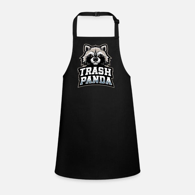 Emblème du Panda Trash Panda Tablier Enfant