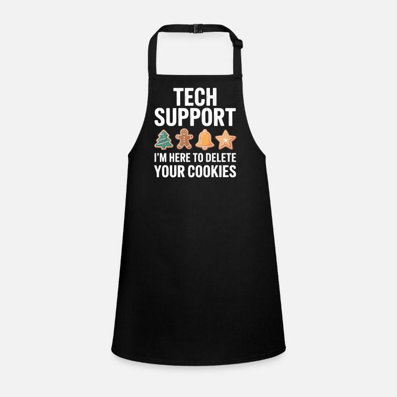 Tech Support Cookies Deletion Children's Apron