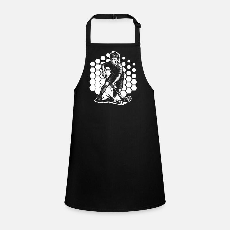 Floorball motif with recognition value Children's Apron