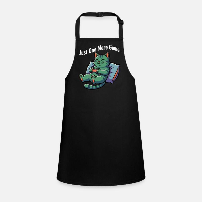 Only one more game of cat Children's Apron