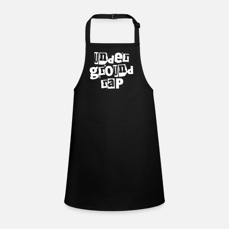 Underground Rap Typography Children's Apron