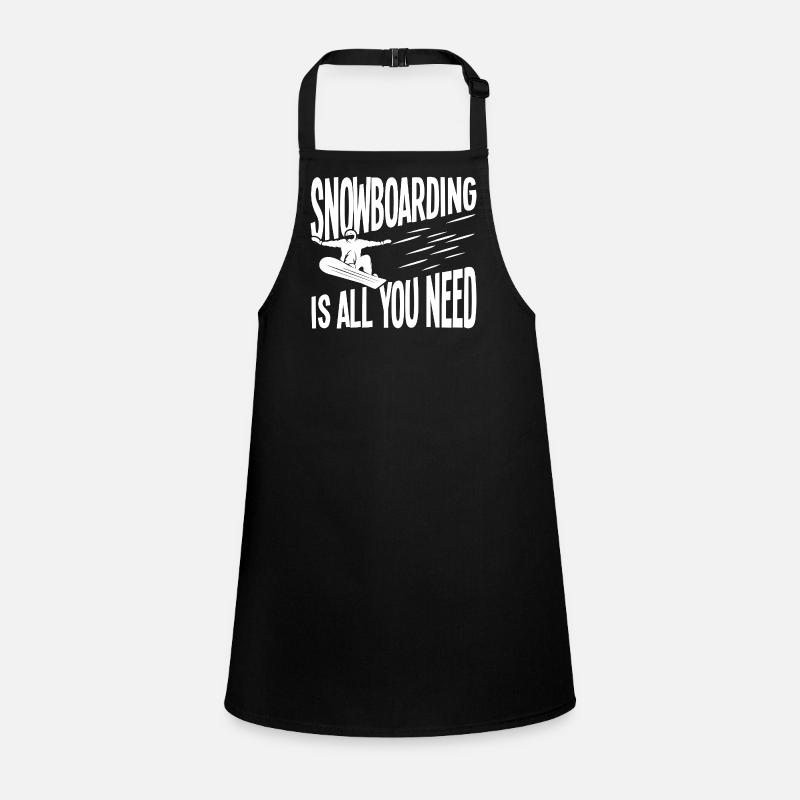 Snowboarding: Everything you need Children's Apron