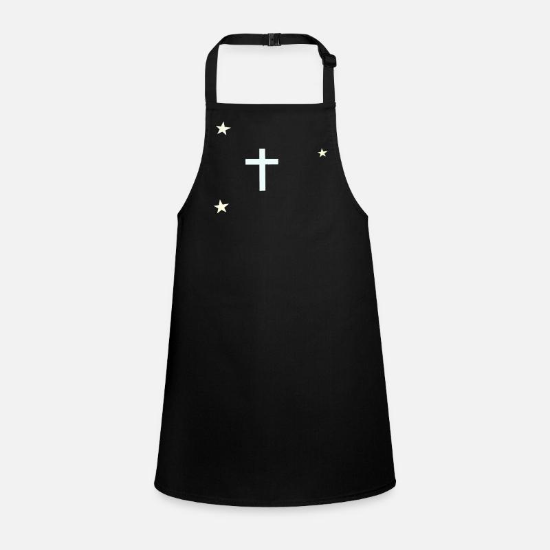 Celestial Cross with Stars Children's Apron
