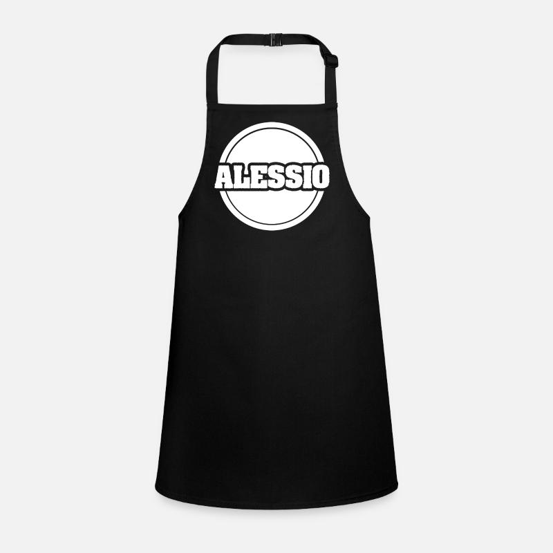 Vorname Alessio Schürze für Kinder