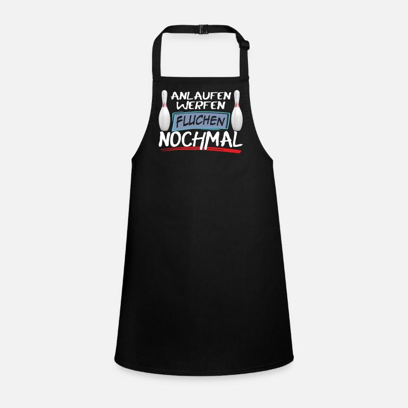 Run-up, throwing, cursing, bowling again Children's Apron
