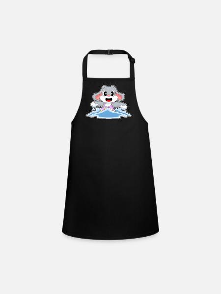 Maillot de bain Bunny Swimsuit Summer - Tablier Enfant - noir - Devant